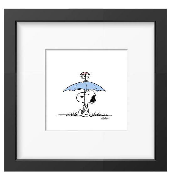 Snoopy Print - Umbrella Frame Print
