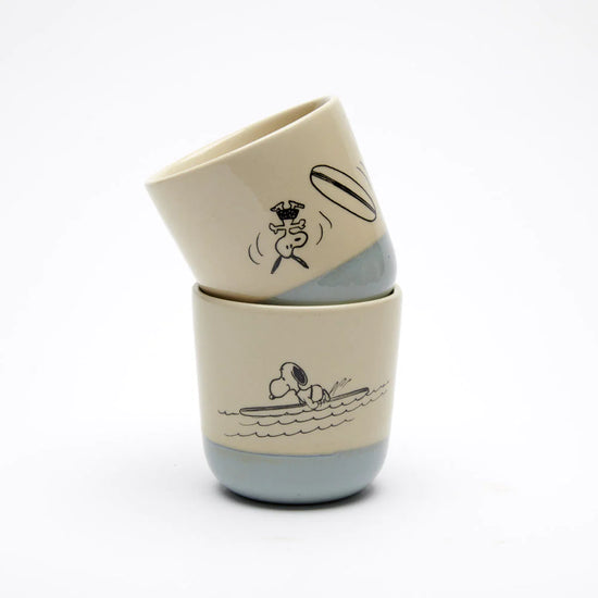 Snoopy Stoneware Breaker - Surf's Up