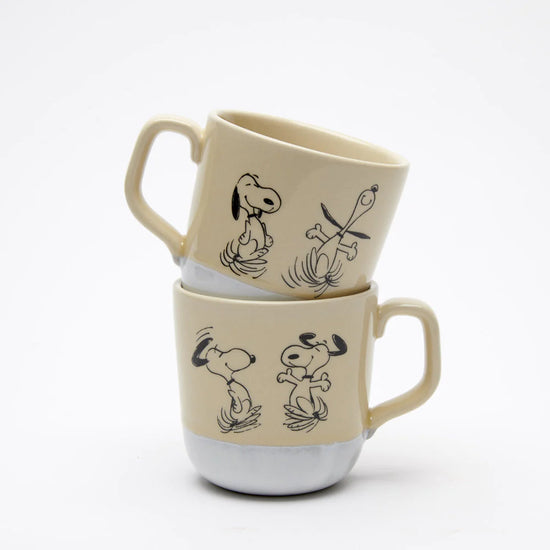 Snoopy Stoneware Mug - Happy Dance