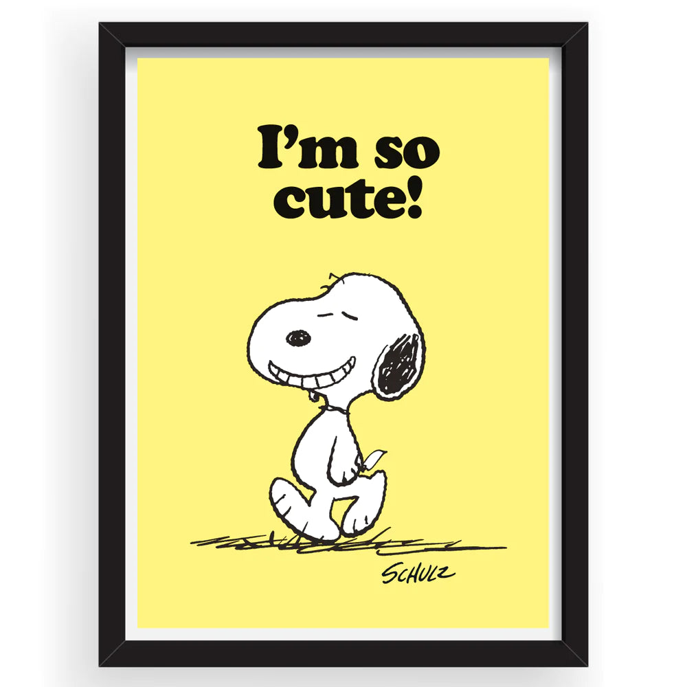 Snoopy Print - I'm So Cute