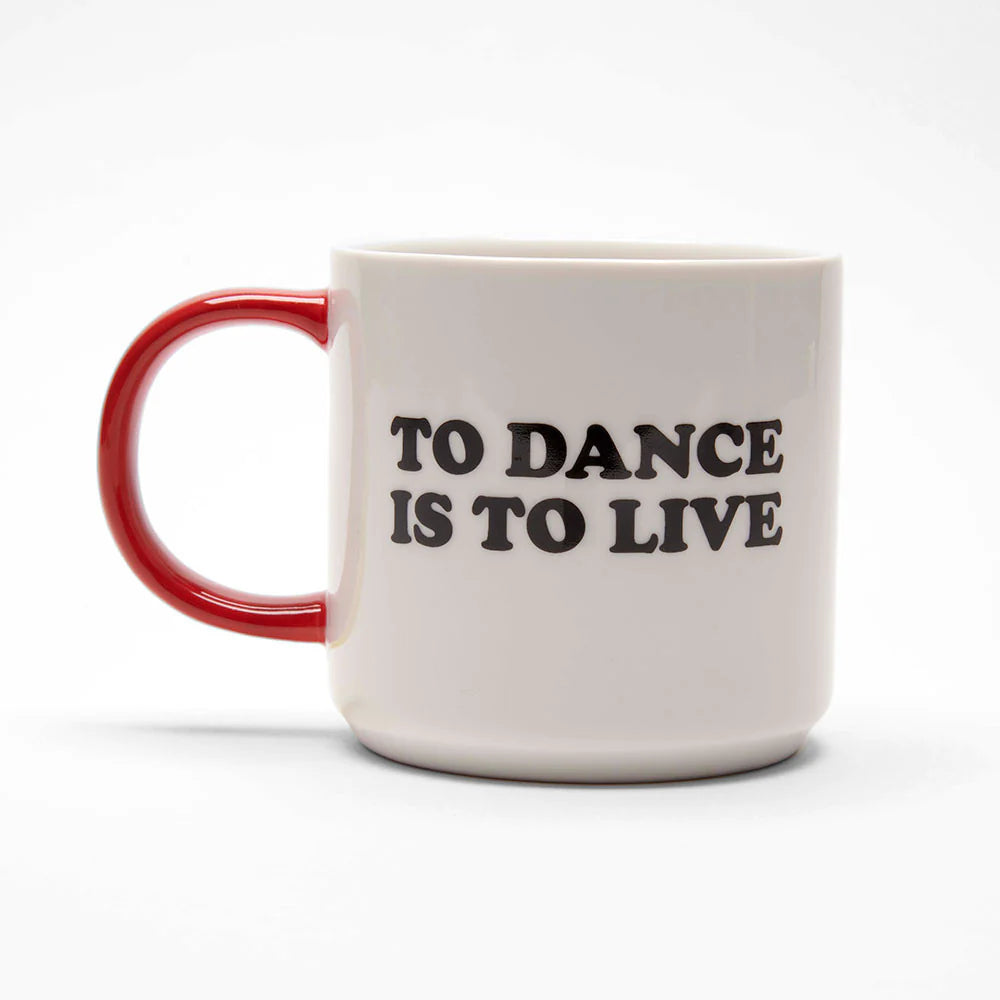 Snoopy Mug - To dance Is To Live
