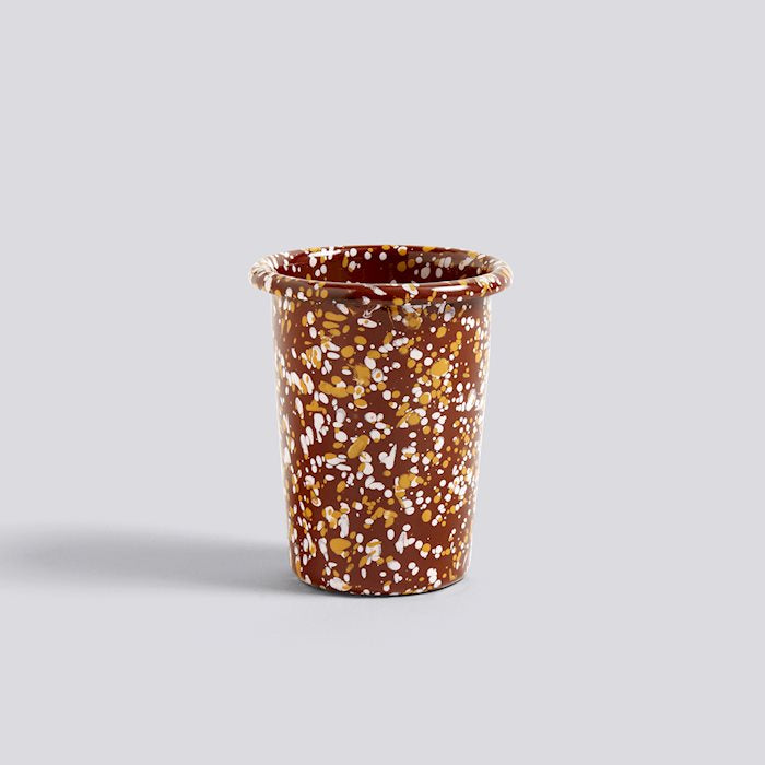 HAY ENAMEL / CUP - Brown