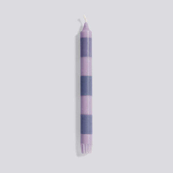 HAY STRIPE CANDLE - Purple & Lilas