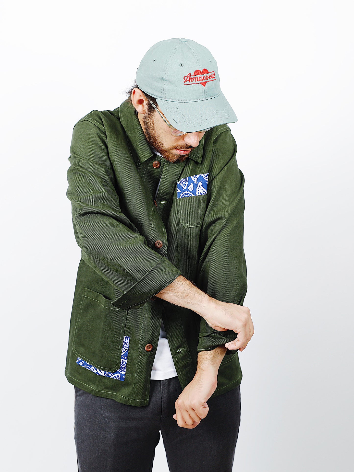 WORK JACKET - Khaki