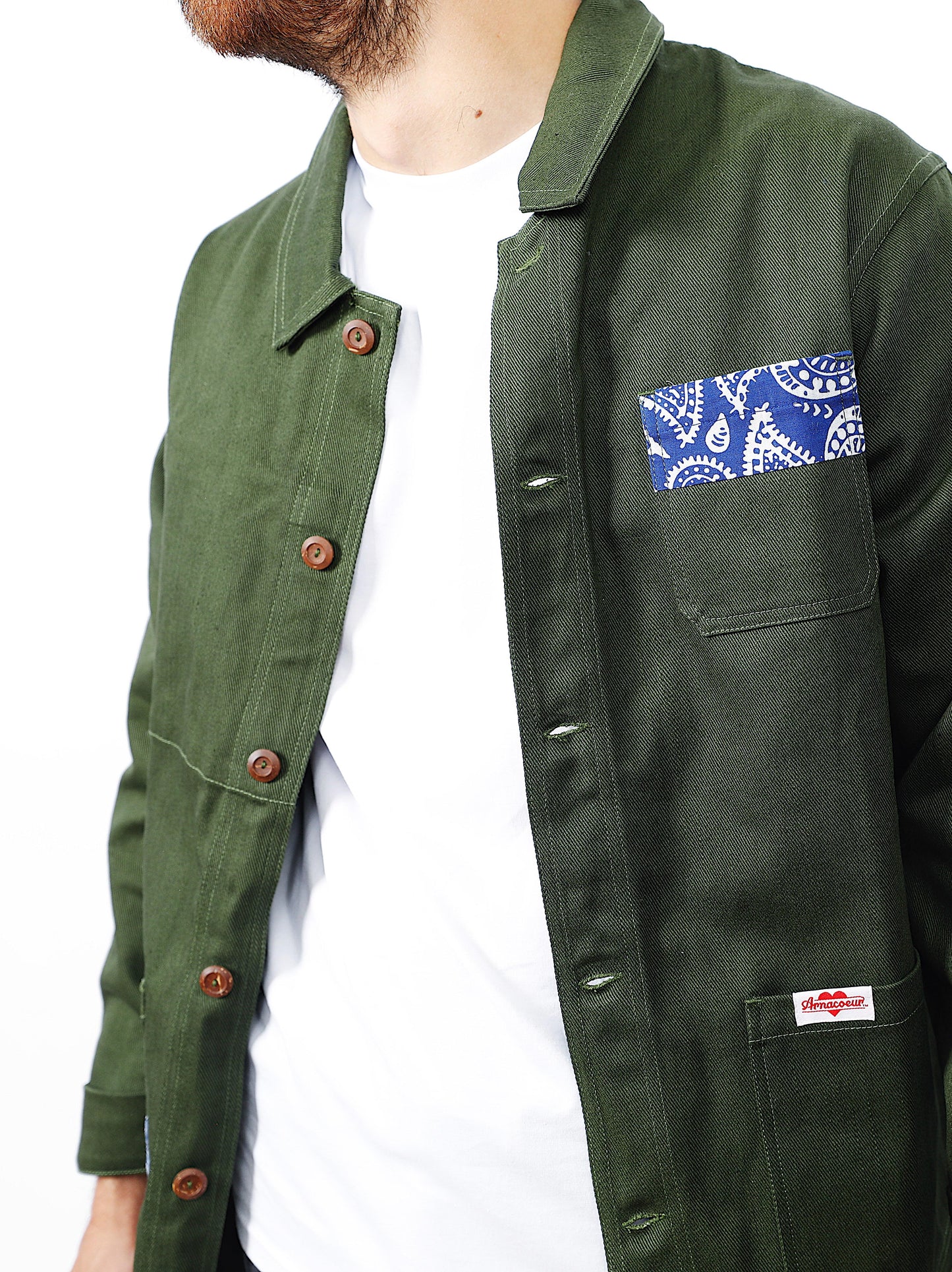 WORK JACKET - Khaki