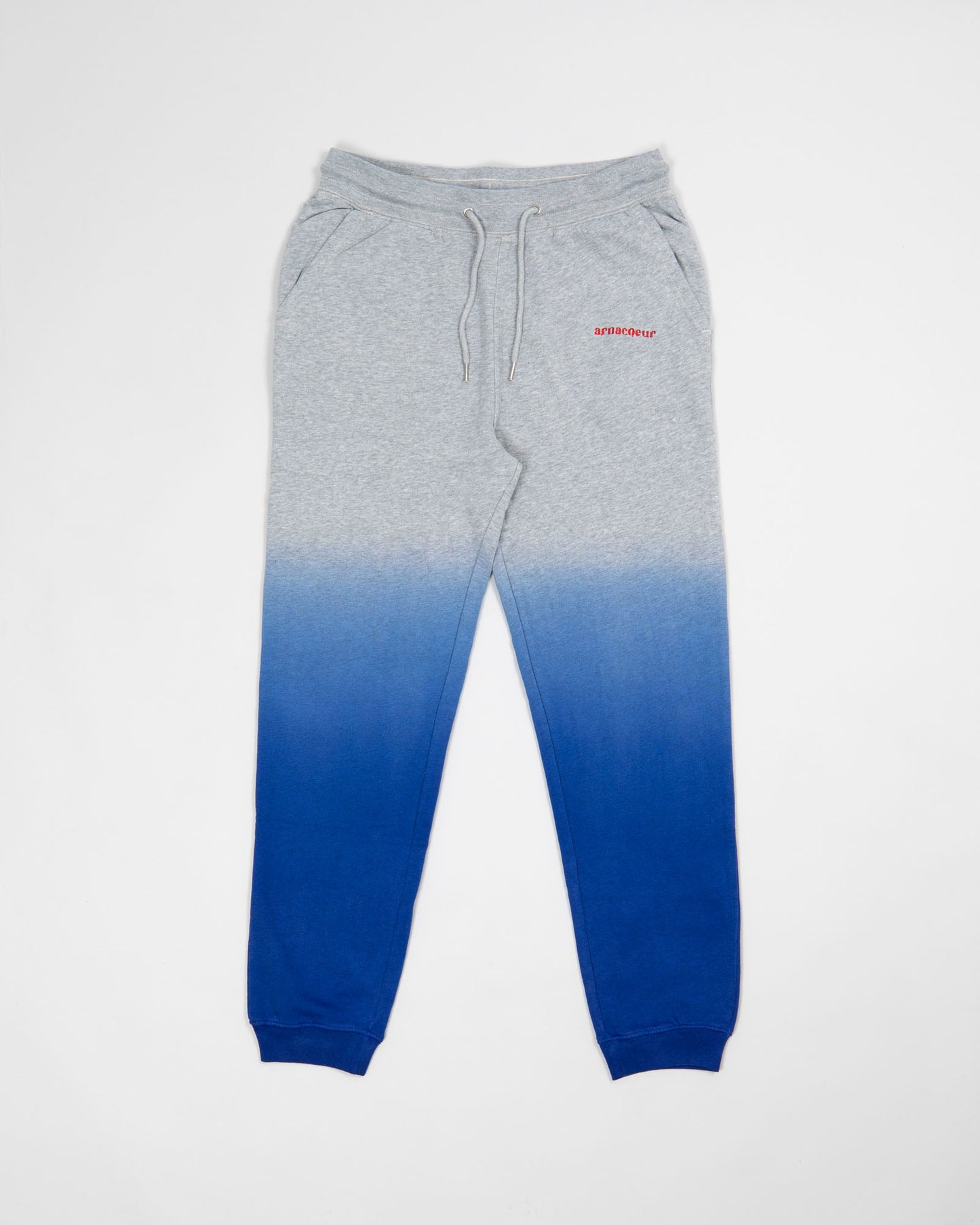JOGGING BRODERIE CLASSIC - Dip Dye blue