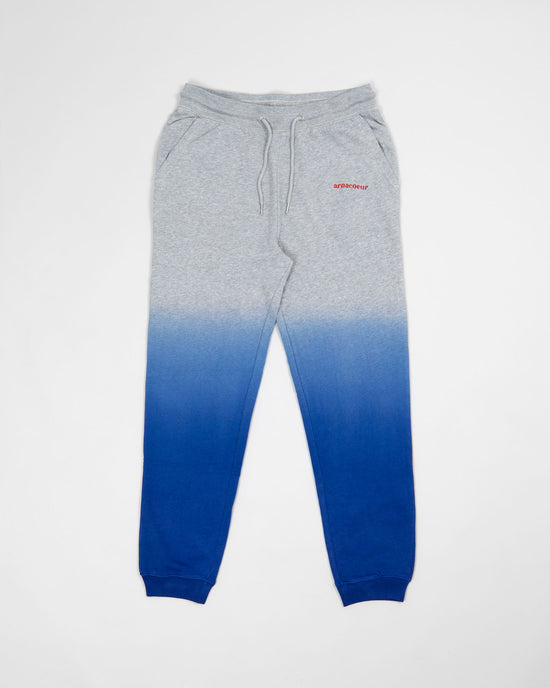 JOGGING BRODERIE CLASSIC - Dip Dye blue