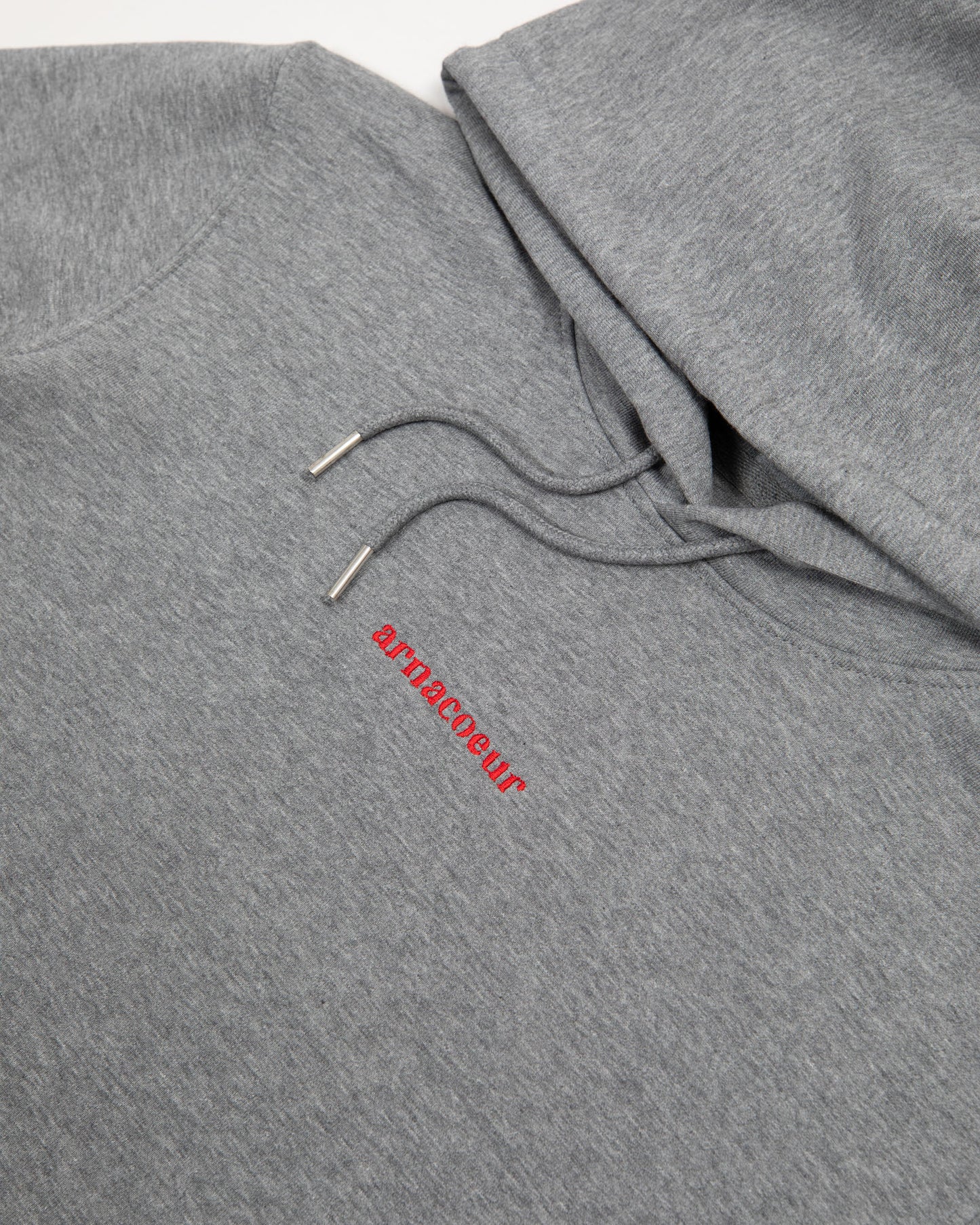 Charger l&amp;#39;image dans la galerie, HOODIE BRODERIE CLASSIC - Heather Grey
