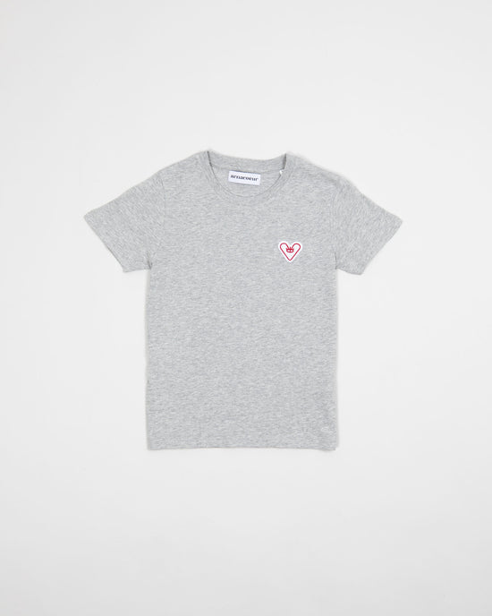 T-SHIRT ENFANT PATCH - Heather Grey