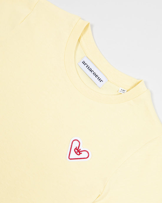 T-SHIRT ENFANT PATCH - Butter