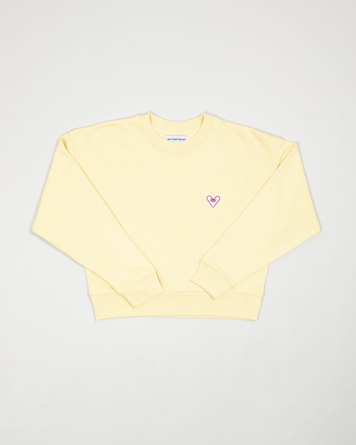 SWEATSHIRT PATCH WOMEN - Butter