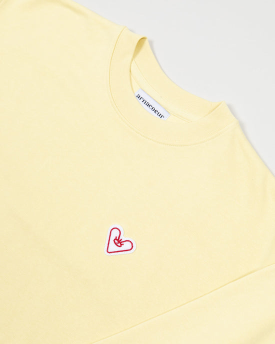 SWEATSHIRT PATCH WOMEN - Butter