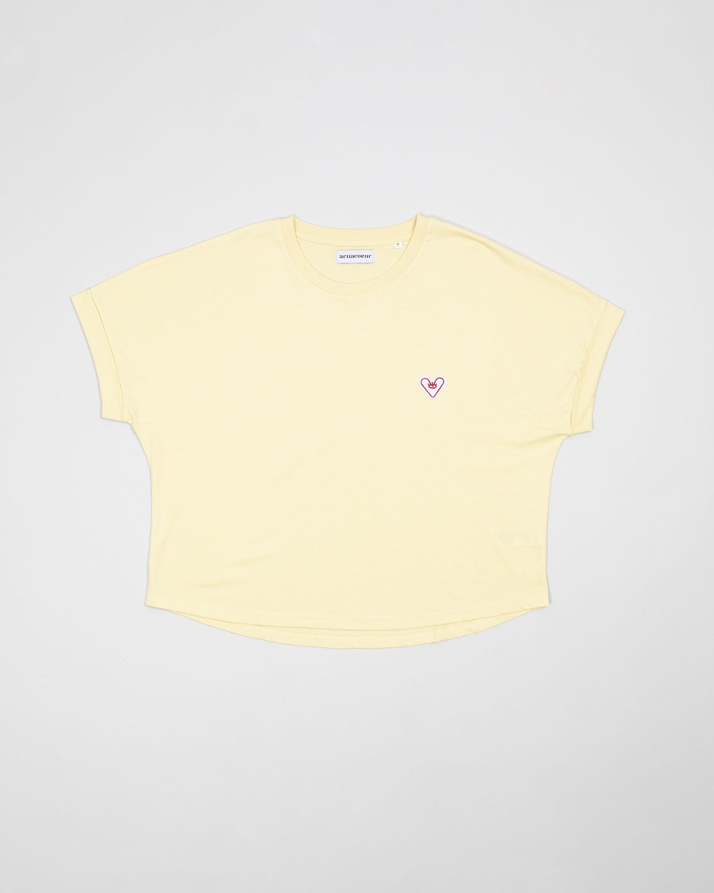 T-SHIRT PATCH WOMEN - Butter