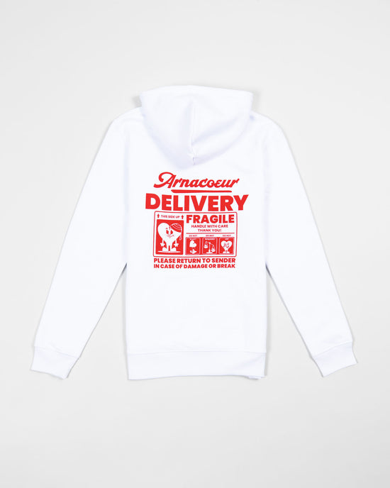 Charger l&amp;#39;image dans la galerie, HOODIE VALENTINE&amp;#39;S DAY - White
