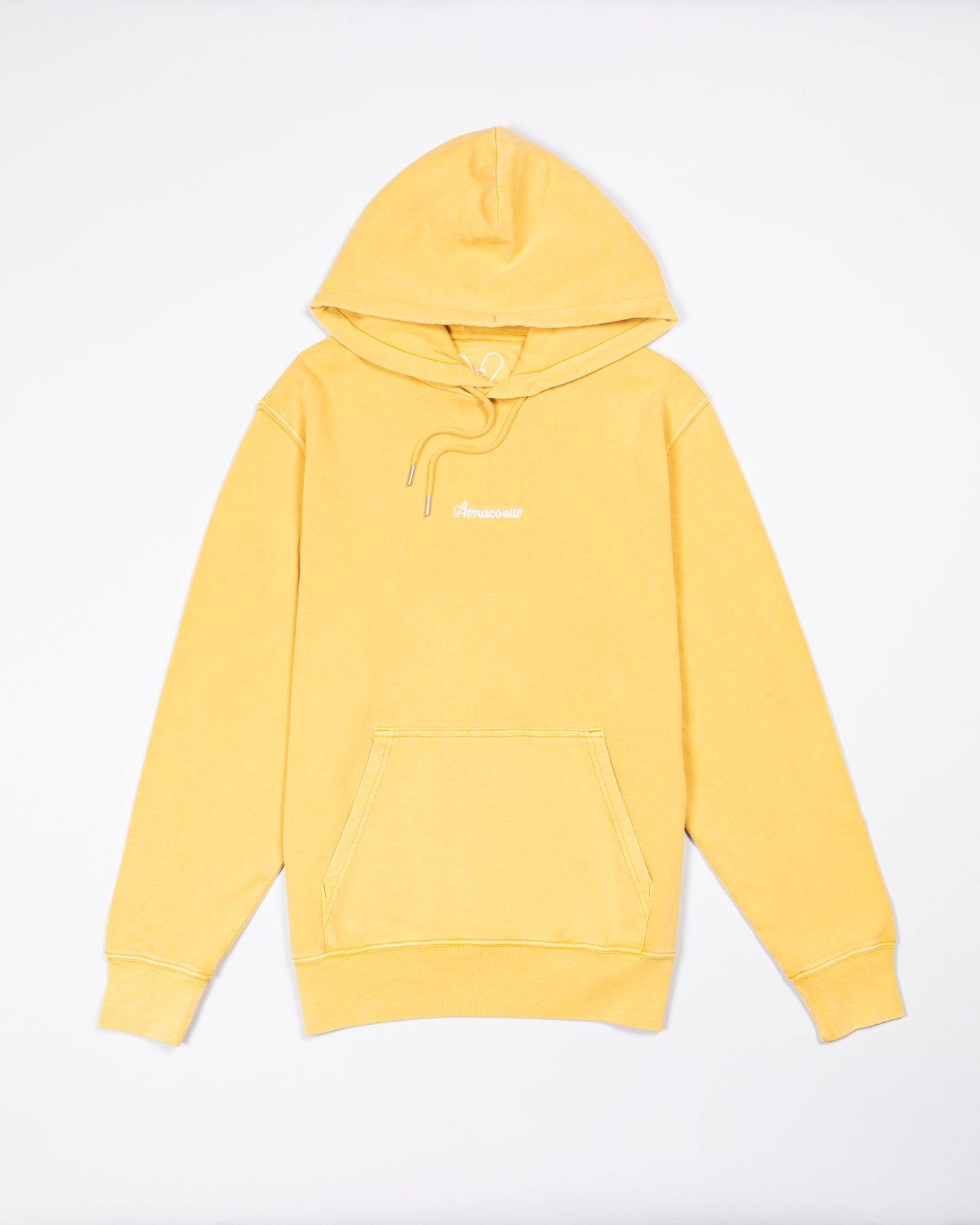 SWEATSHIRT CAPUCHE League - Dyed Ochre