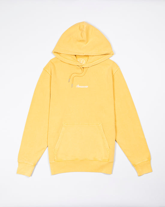 SWEATSHIRT CAPUCHE League - Dyed Ochre