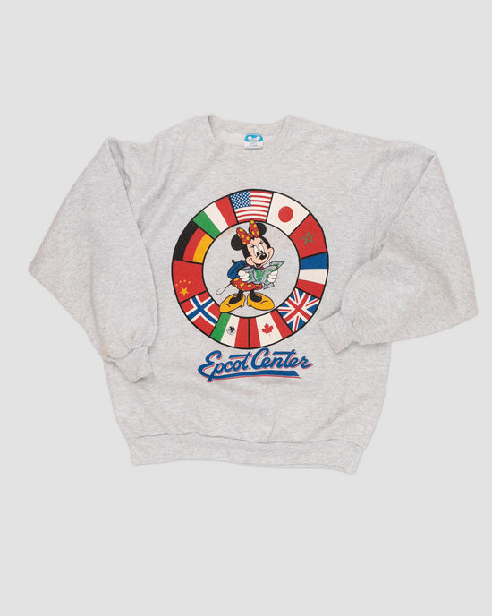 Charger l&amp;#39;image dans la galerie, SWEATSHIRT  - Vintage Minnie Epcot Center Sweatshirt Disney
