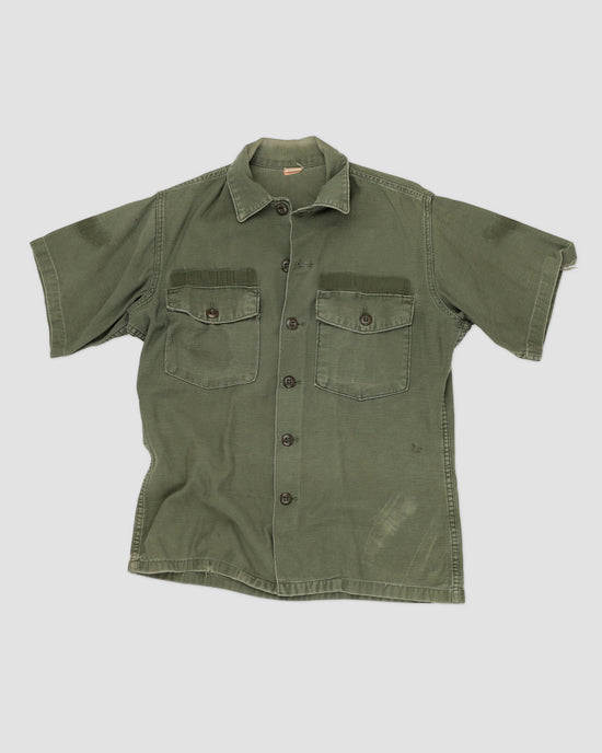 Charger l&amp;#39;image dans la galerie, Shirt Vintage Short Sleeve Military Style
