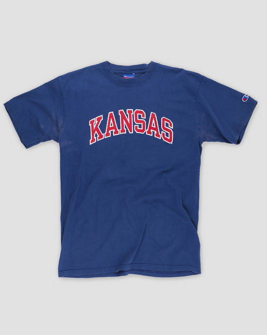 T-shirt Vintage Champion Kansas L