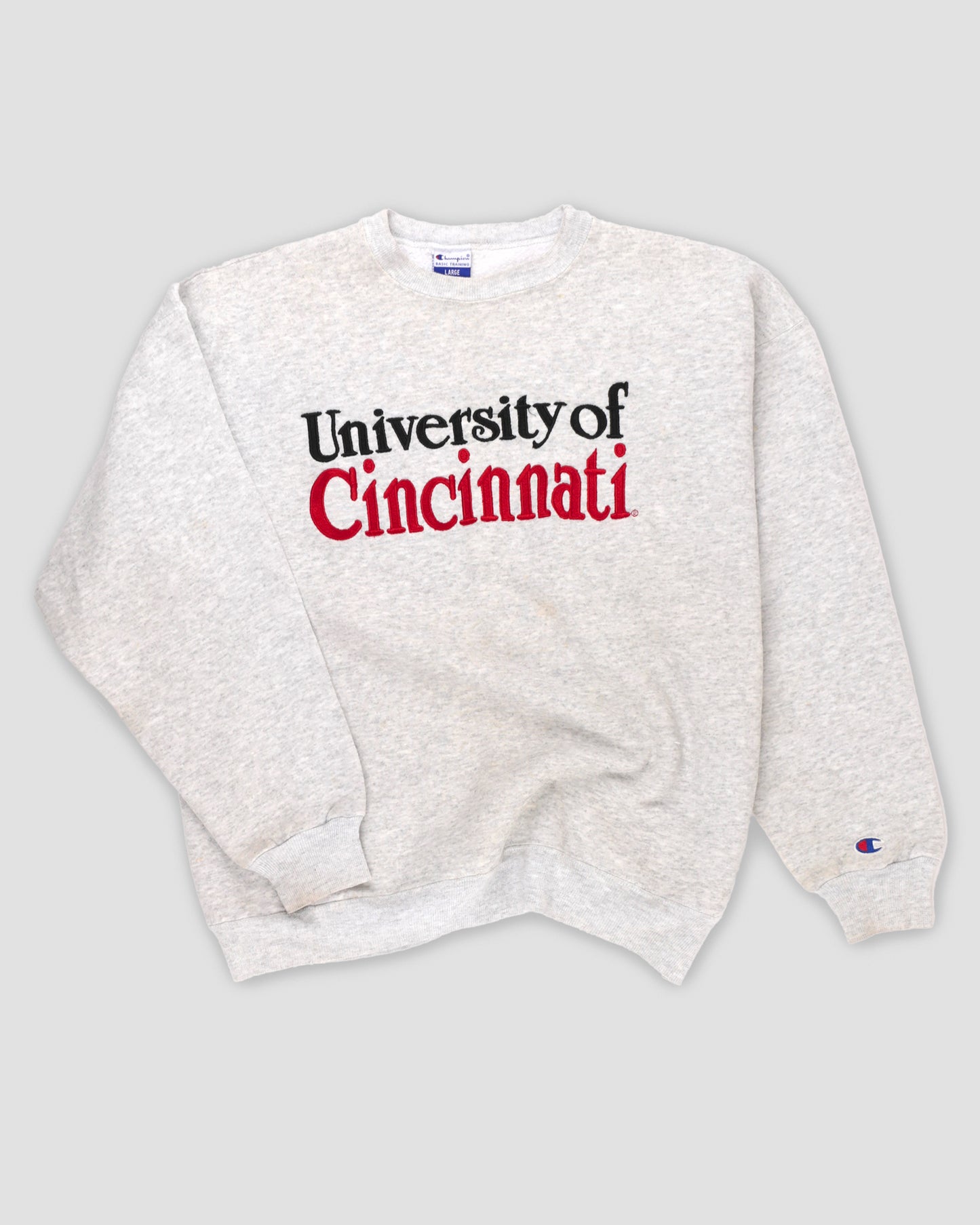 SWEATSHIRT - Vintage Champion Cincinnati University L