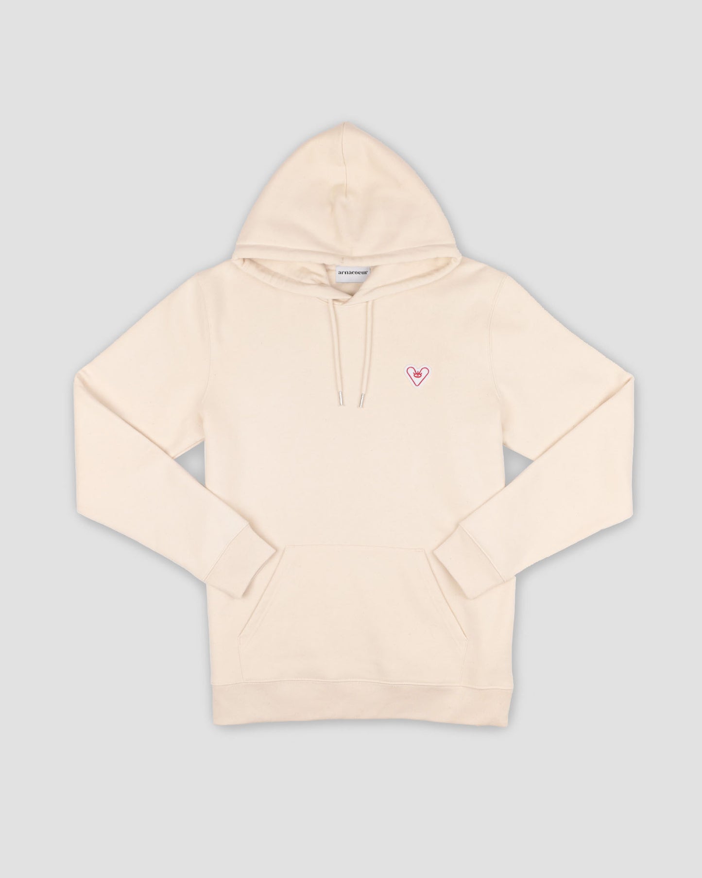 HOODIE PATCH LOGO - Natural