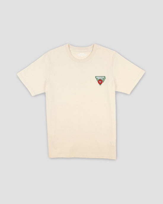 T-SHIRT BRODERIE TOMATO - Natural Raw